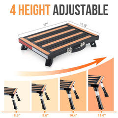 Yagud top platform close-up highlighting anti-slip texture for secure footing