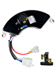 YAMAKATO AVR front view showing regulator face and mounting for reliable replacement