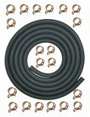 YAMAKATO front packaging showing 10ft hose and 20 clamps for quick installation