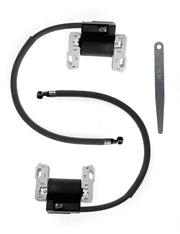 YAMAKATO front view of two ignition coils showing mounting points and terminals for easy fit verification