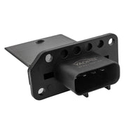 YAOPEI blower resistor front view showing clean fit and alignment benefits