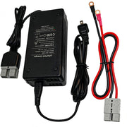 YAREMYEYE front view of charger showing ports and benefits of compact design