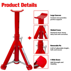 YATOINTO triangular base detail showing welded stability and strength