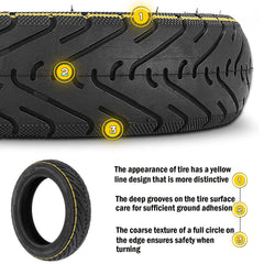YBang valve and bead detail showing tubeless valve included for easy installation