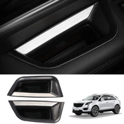 yboueo front door handle organizer showing clean fit and added storage benefit