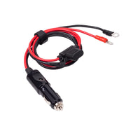 YCIND front view of cable and plugs showing heavy-duty construction and secure connection