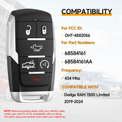 YDTHTLAH back label with FCC ID and part number for fit verification