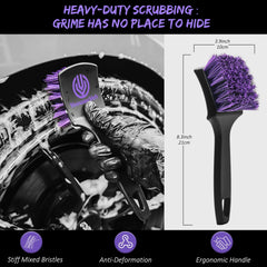 YeewayVeh pointed detail brush and hex applicator for precise finish application