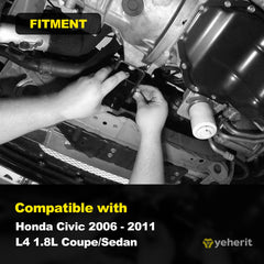YEHERIT close-up of rubber bonded to metal showing durability and vibration control