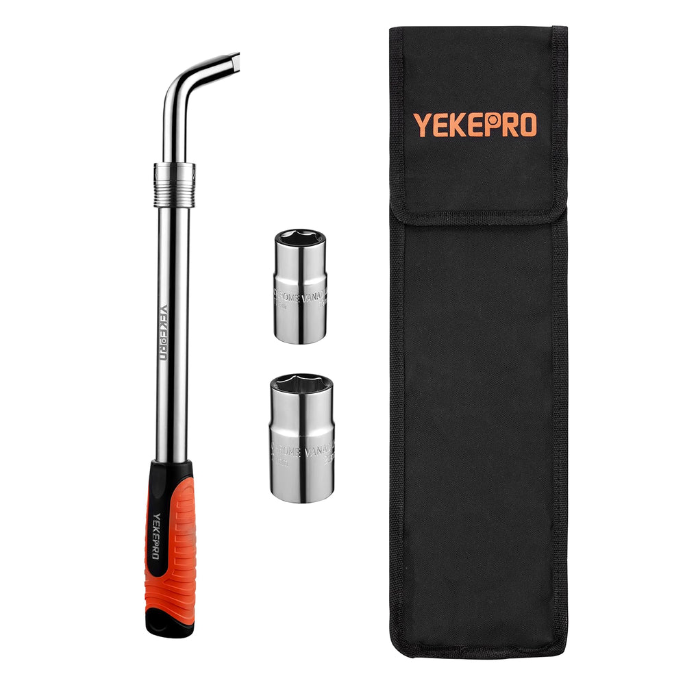 YEKEPRO front view of wrench and pouch showing complete kit and readiness