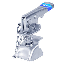 YEOPGYEON front view of 2 inch coupler latch showing robust zinc finish and secure hold