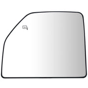 Yeparie left upper mirror front view showing clear heated glass benefit