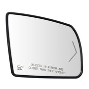 Yeparie passenger mirror front view showing fit and signal benefit