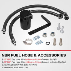 YESHMA installed under hood F150 showing cleaner intake routing and performance protection