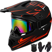 Yesmotor helmet front view showing full-face protection and confident coverage