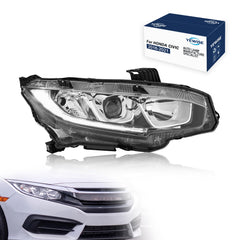 YEWISE right-side headlight front view showing fit and finish benefit