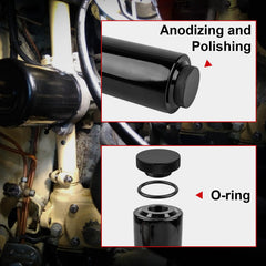YEYETUO mounted under hood improving coolant management and heat control
