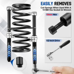 YEYETUO detailed view of hex nut and threaded rod for smooth operation benefit