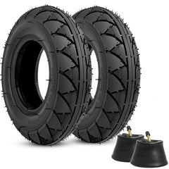 YeYouC front view of 200x50 tire set showing kit contents and fit benefit