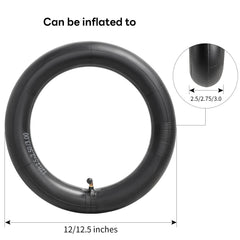 YeYouC inner tube with CR202 bent valve stem for secure inflation and sealing