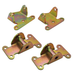YHB chassis pad close-up highlighting welds and precise machining for secure fit