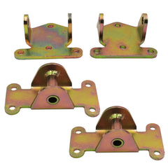 YHB mounts installed on an engine block demonstrating stable engine positioning benefit