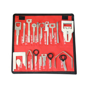 YIENAKFUN front packaging showing full 38-piece kit and labeling benefits
