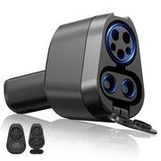 YIGPAIPO front view adapter showing connectors and compact design for flexible charging