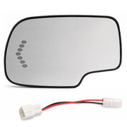 Yikesai driver side mirror front packaging showing part and benefits