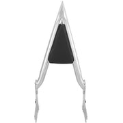 YikHouMall front view of sissy bar showing polished finish for improved style