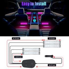 YiLaie close-up of LED strip texture and adhesive for secure mount