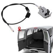 Yinlowa front assembly view showing full latch and cable, enabling correct replacement
