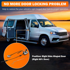 Yinlowa latch mounted on door demonstrating correct alignment benefit
