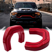 Yinnianets front tow hook cover front view showing fit and protection
