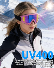 YISUGOOC close-up of HD polycarbonate lens, clarity and UV protection