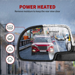 YITAMOTOR LED arrow turn signal illuminated for clearer roadside communication