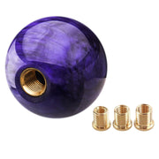 YIUIY purple marble front view showing glossy finish and stylish accent