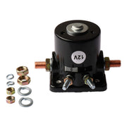 YIXIN starter solenoid front view showing compact housing and mounting points for easy replacement