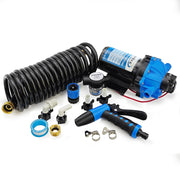 YIXWZAS front view of pump kit showing complete components and easy setup benefit