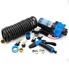 YIXWZAS front view of pump kit showing complete components and easy setup benefit