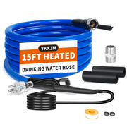 YKXJM heated hose front packaging showing compact design and features