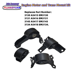 Yllhaoyuan engine mounts installed under hood demonstrating restored stability and reduced noise