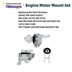 Yllshengyu detailed view of left transmission mount showing vibration damping benefit