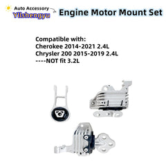Yllshengyu close-up of right hydraulic engine mount highlighting durable construction benefit