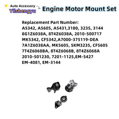 Yllshengyu transmission mount side profile illustrating strong metal bracket for alignment