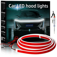 YM E-Bright front view showing full 94in strip and mounting tape, adds modern visibility