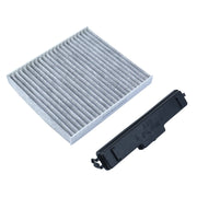 YMHHefy front filter and packaging showing product and branding, easy replacement benefit