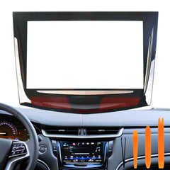 YNKTNVUN front view of CUE touch screen showing fit and clear display benefit