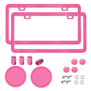 Yogrvner front view pink frame showing sleek protection