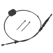 YOLLKY front view of transmission shift cable showing full assembly and fitment benefit